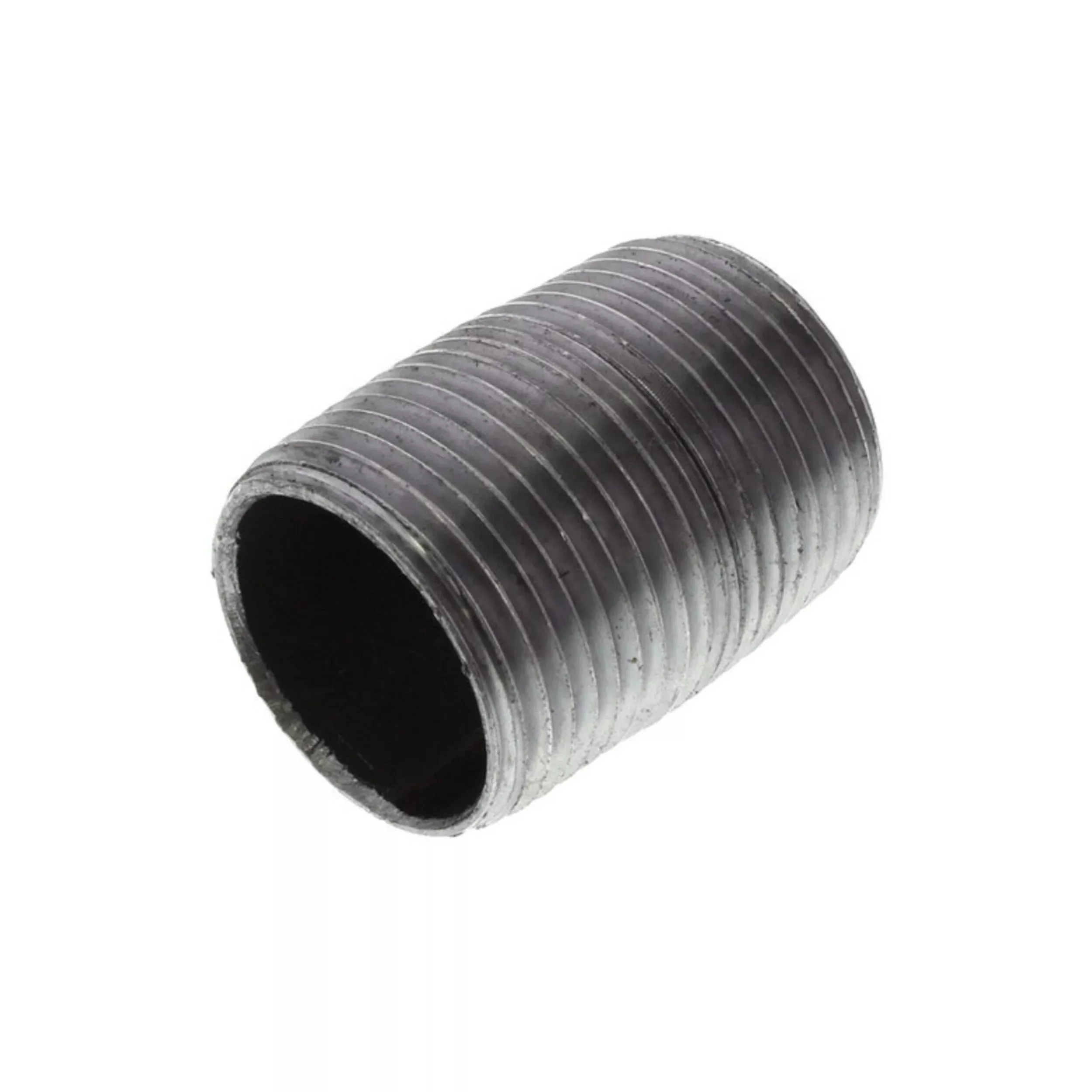 0330514001 - Extra Heavy Black Steel Welded Pipe Nipple - Domestic - Schedule 80 - 1/2" x Close