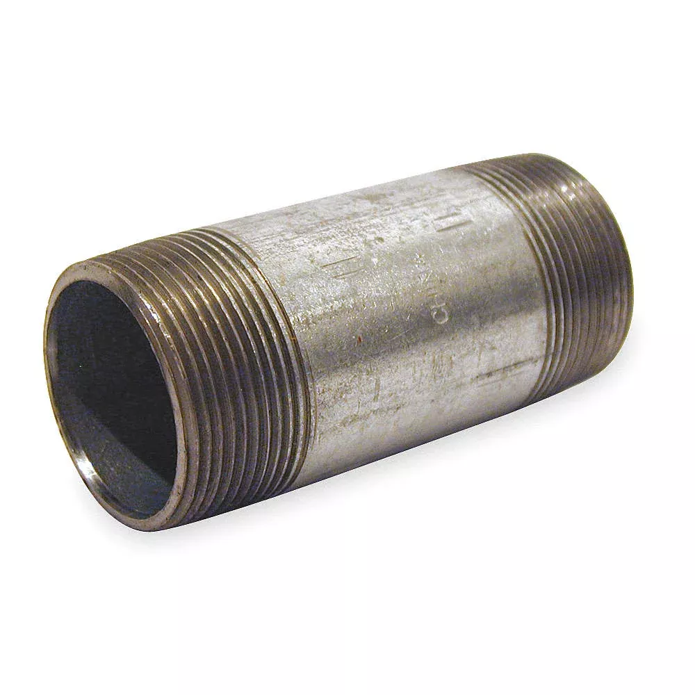 0334531001 - Right Left Black Steel Welded Pipe Nipple - Domestic - Schedule 40 - 1" x 4"