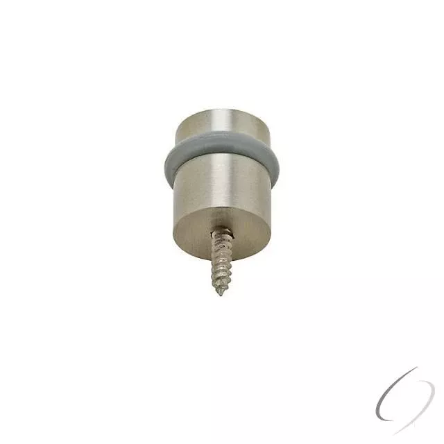 1-1/2" Universal Floor Bumper Satin Nickel Finish