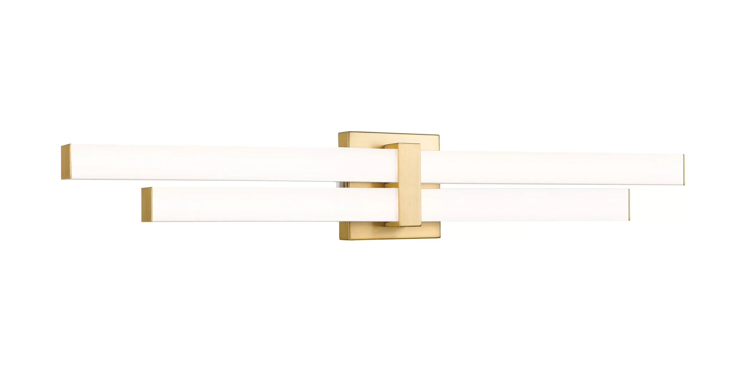 1008-32W-MGLD-LED - Zane 2 Light 32" Vanity - Modern Gold