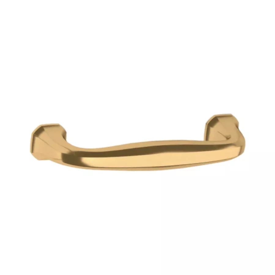 4362003 - 4" Centers - Severin Fayerman Pull - Polished Brass