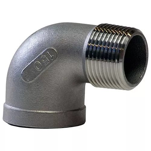 K403-08 - 1/2" Threaded 90 Degree Street Elbow, 304 Stainless Steel