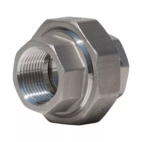 K487-08 - 1/2" Threaded Union, 304 Stainless Steel